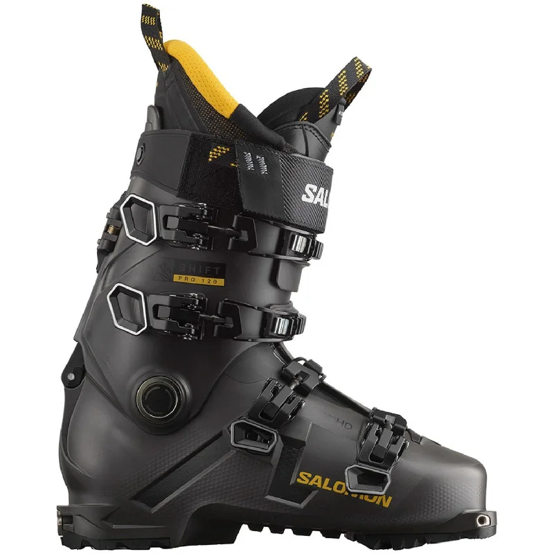 Ski boots for cold weather-Salomon Shift Pro 120 Alpine Touring Ski Boots 2024