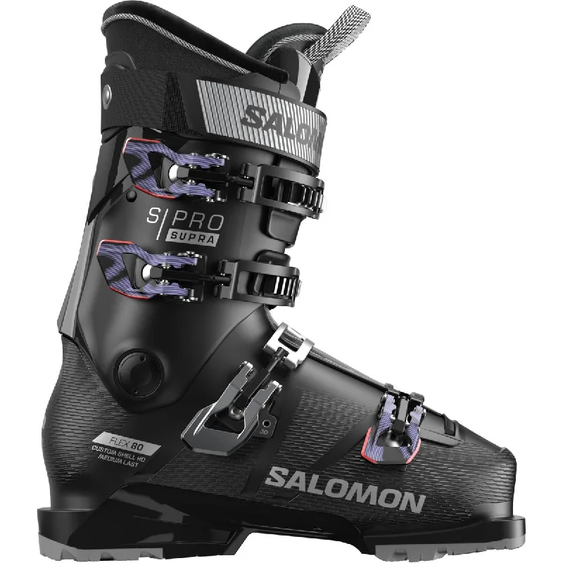 Ski boots for classic build-Salomon S/PRO SUPRA 80 Women's Ski Boots - 2025