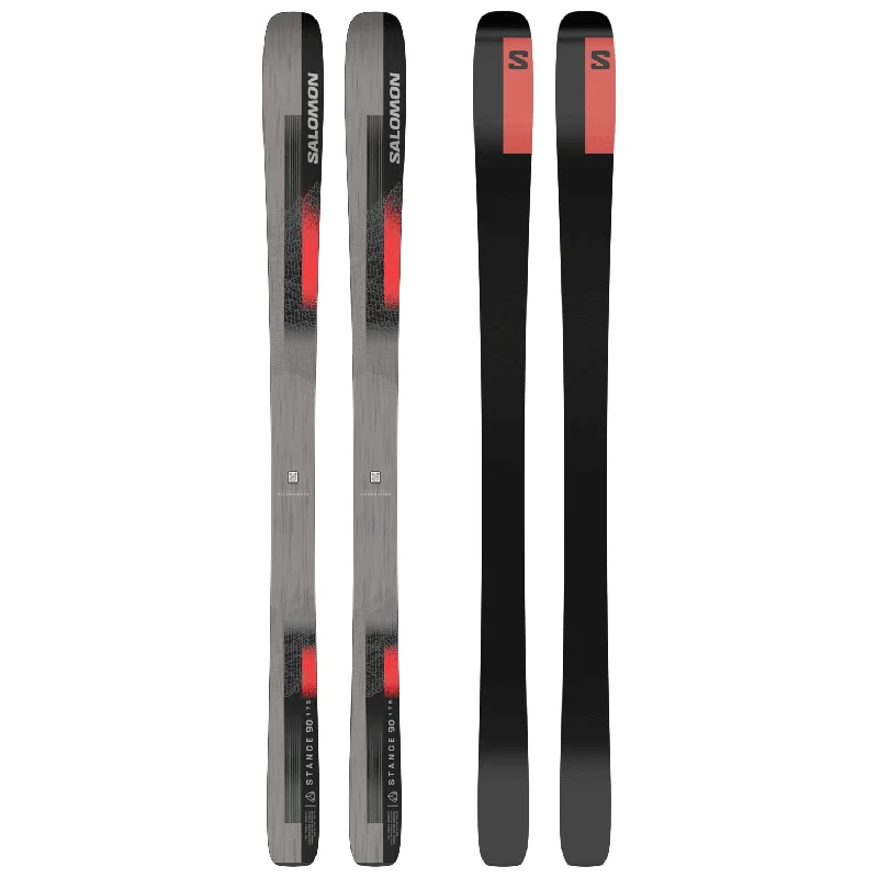 Skis with simple logos-Salomon Stance 90 Ski 2024