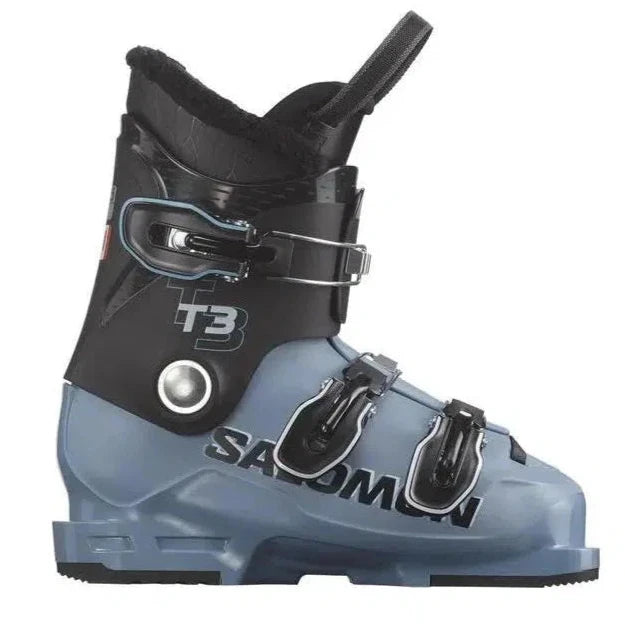 Ski boots for downhill races-Salomon T3 RT Kids Ski Boots - Blue