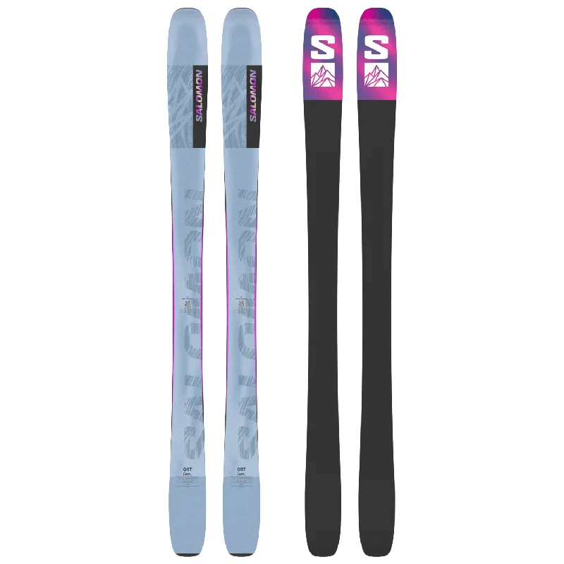 Skis with jute layers-Salomon Women's QST Lux 92 Ski 2025