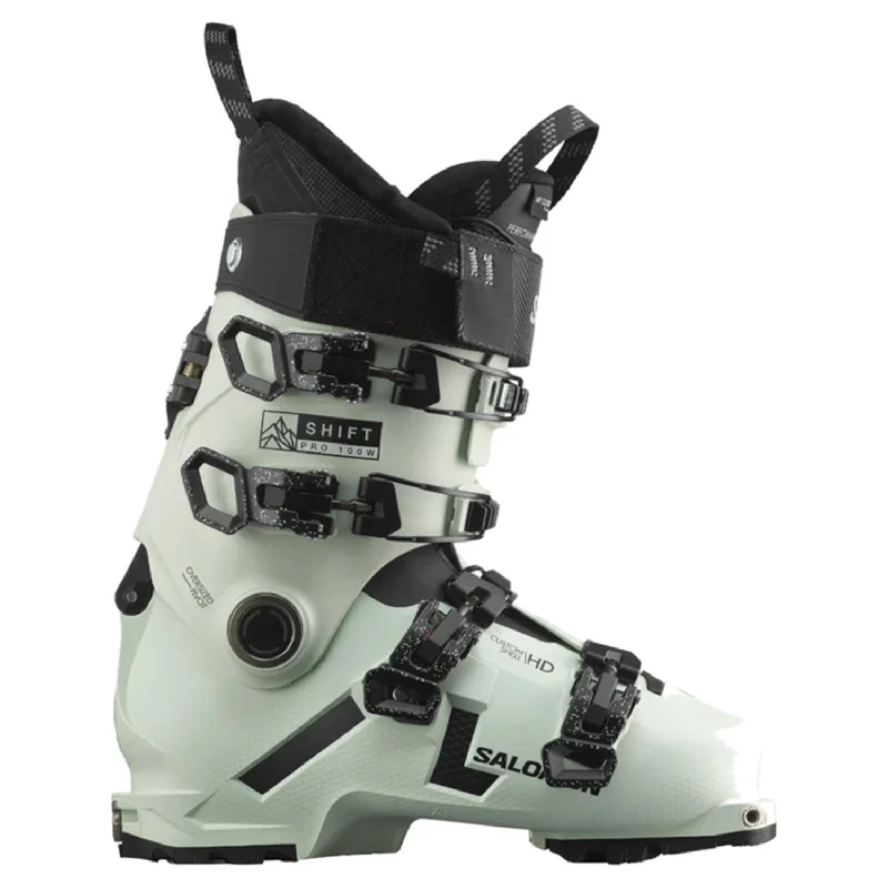 Ski boots for groomed trails-Salomon Women's Shift Pro 100 AT Alpine Touring Ski Boots 2024