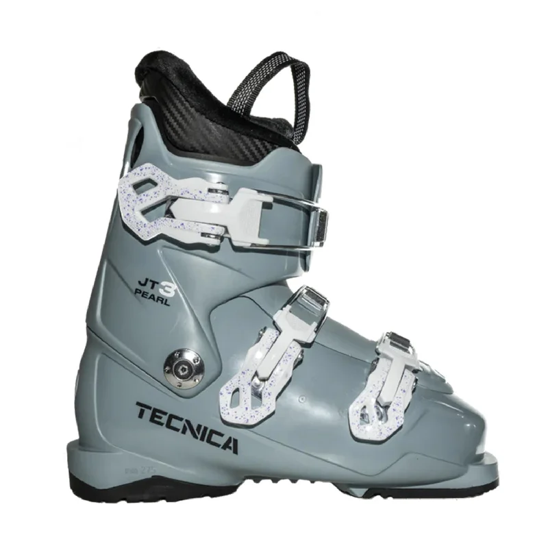 Ski boots for ski racing-Tecnica Kids' JT 3 Pearl Ski Boots 2023