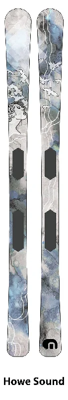 Skis with grip coatings-The West Coast Field Guide Collection