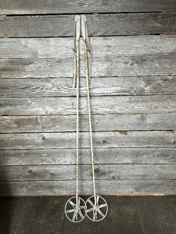 Ski poles ridge-Vintage US Military Ski Poles