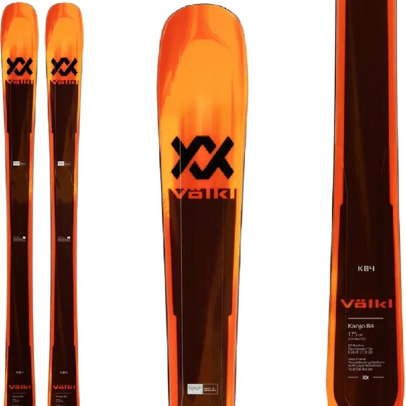 Skis with modern graphics-Volkl Kanjo 84 Skis - 2023