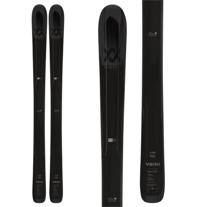 Skis for icy peaks-Volkl Katana 108 Skis - 2023