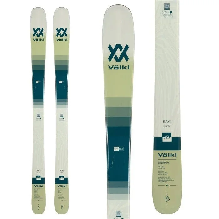 Skis with earthy tones-Volkl Blaze 94W Women's Skis -  2024