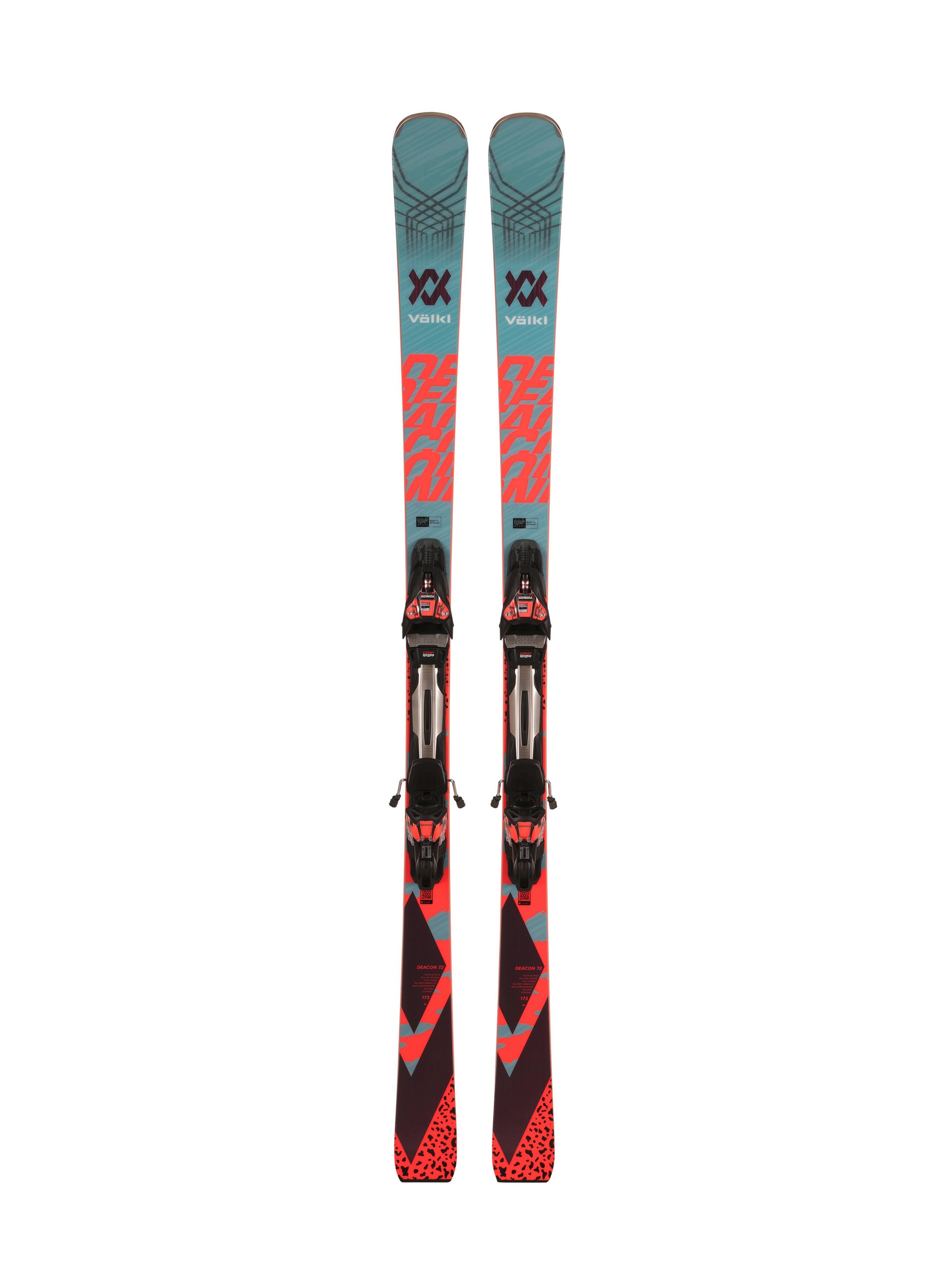 Skis with reinforced tips-Volkl Deacon 72 W/Bindings - 2024