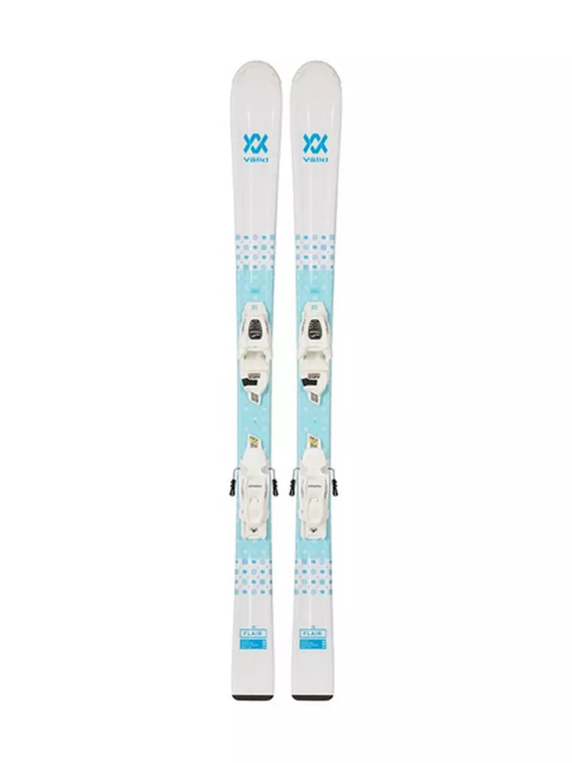 Skis with valley logos-Volkl Flair Juniors 4.5 W/B (80-130) Skis