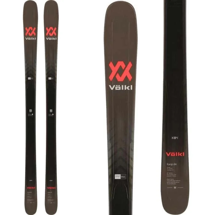 Skis with vintage vibes-Volkl Kanjo 84 Men’s Skis - 2024