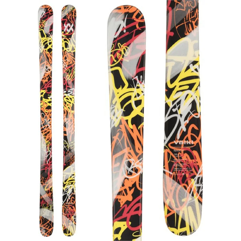 Skis for soft descents-Volkl Kids' Revolt 81 Skis (Ski Only) 2025