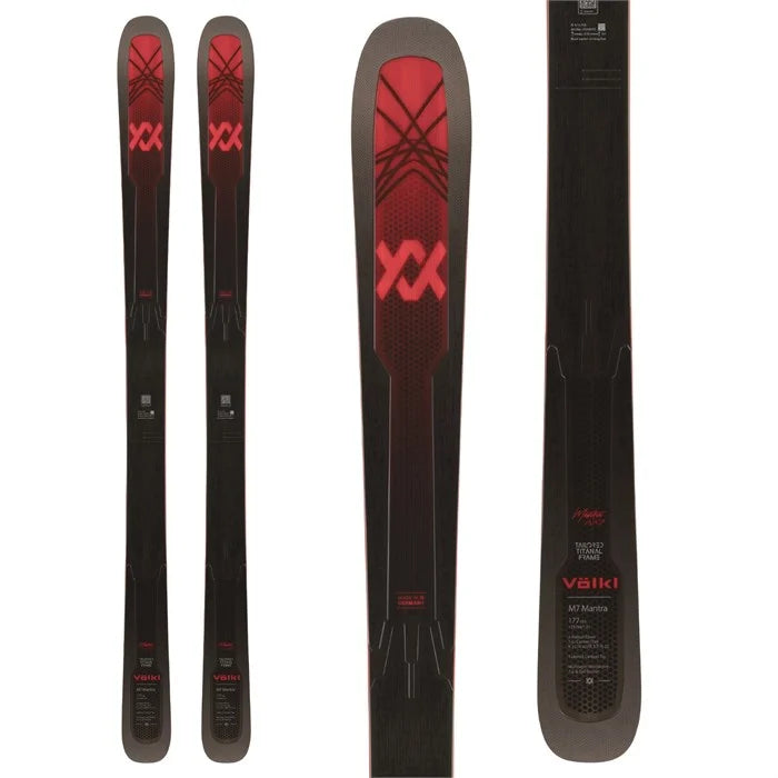 Skis with loose edges-Volkl M7 Mantra W/Marker Griffon 13 Bindings - 2025