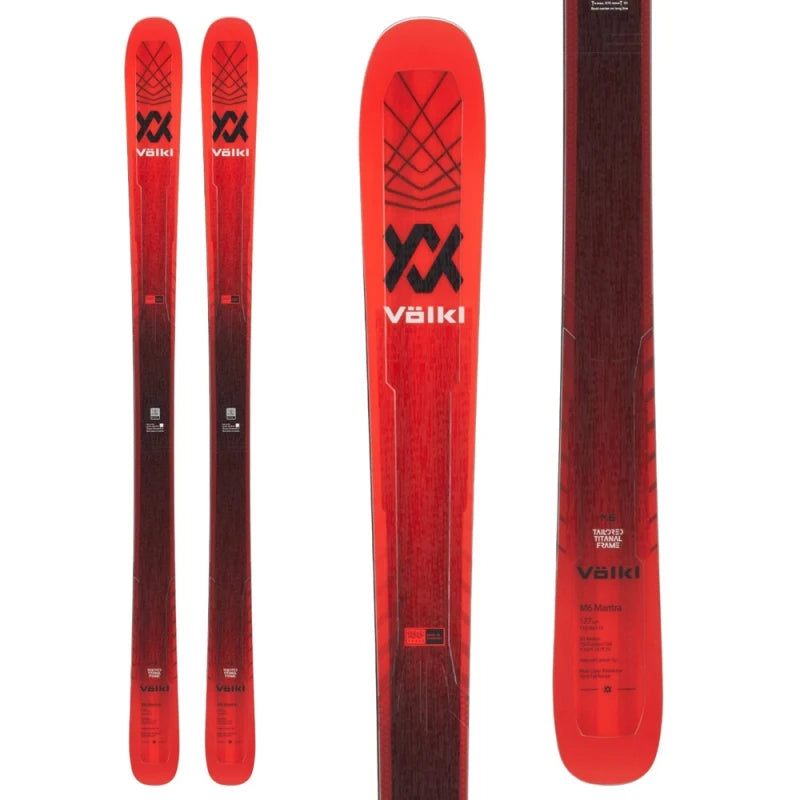 Skis for calm trails-Volkl Mantra M6 W/ Tyrolia Attack 14 Bindings - 2024