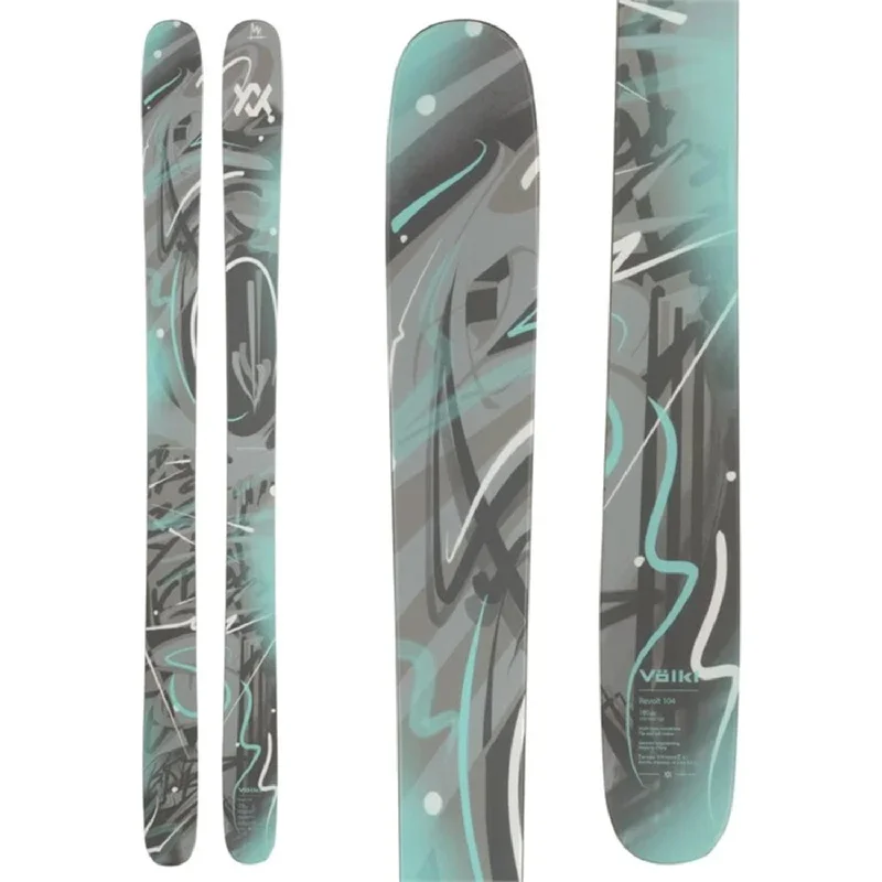 Skis for spring ridges-Volkl Revolt 104 Skis (Ski Only) 2025