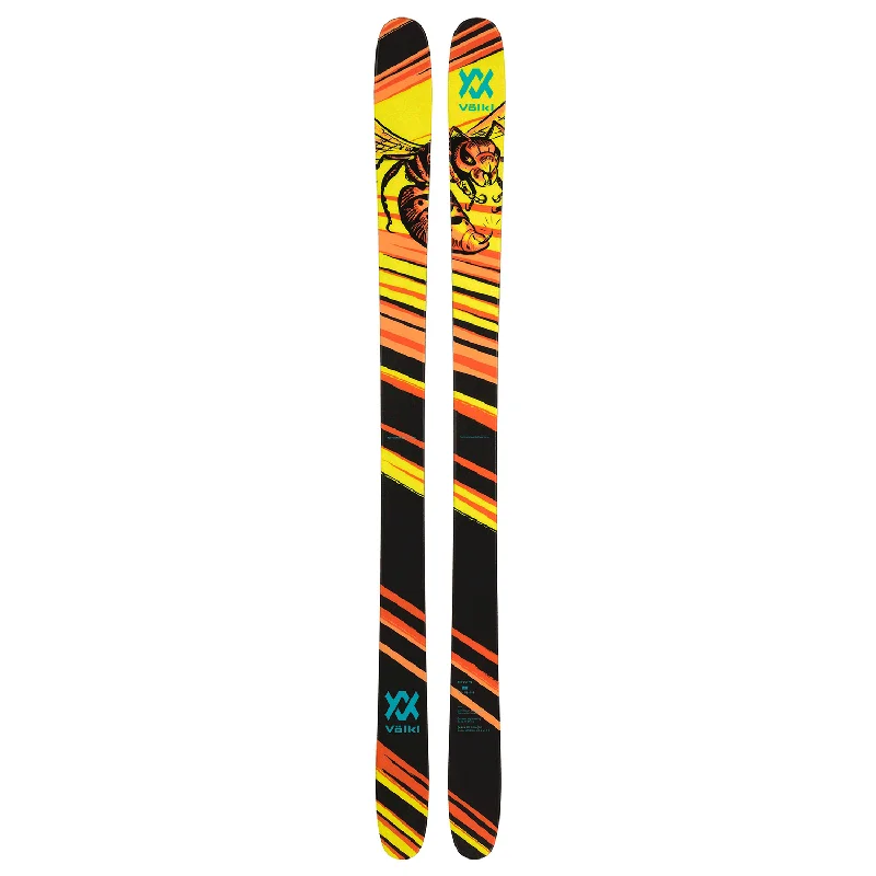 Skis with swirl patterns-Volkl Revolt 96 Ski 2024