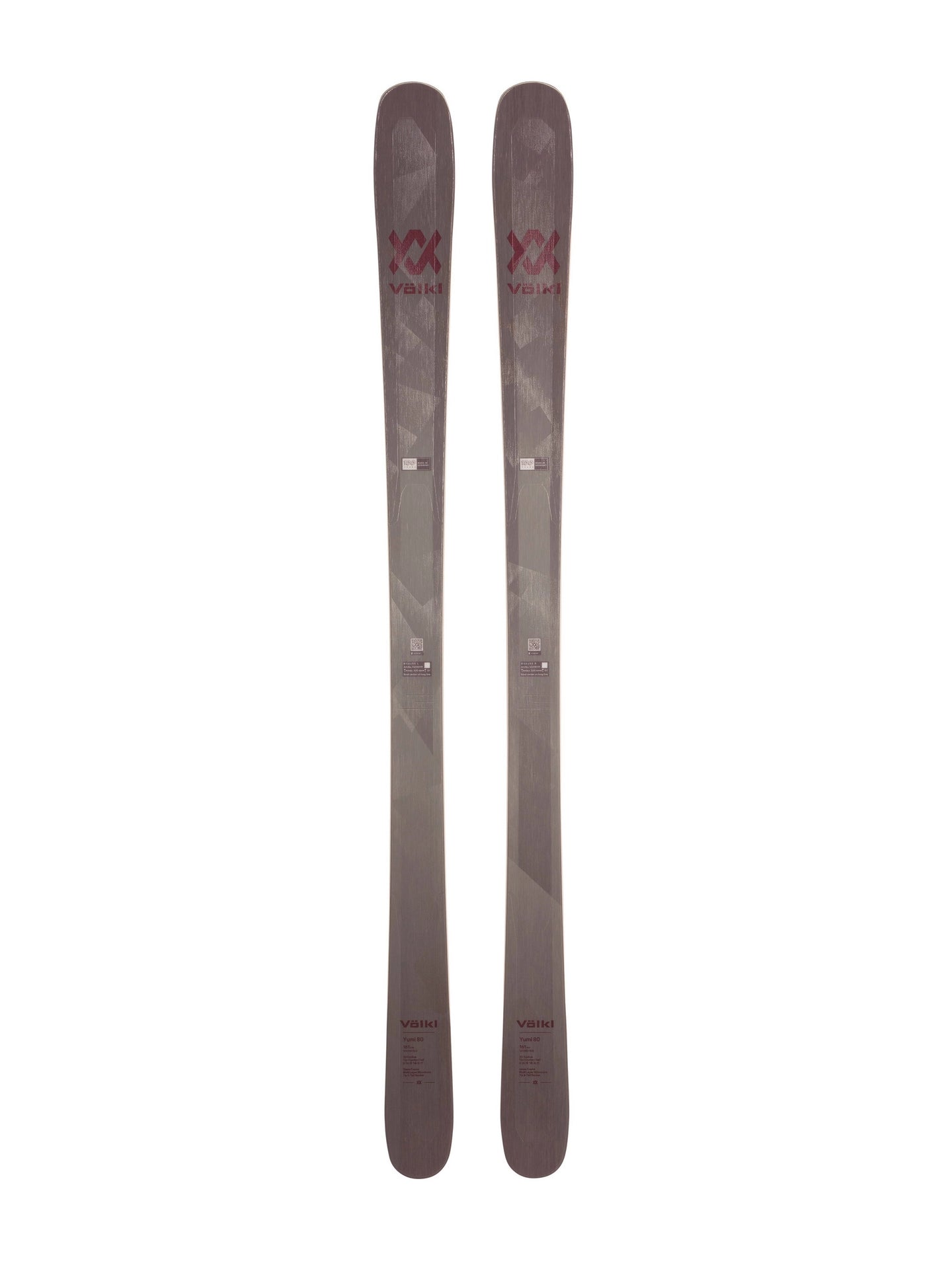 Skis for wooded trails-Volkl Yumi 80 Womens Skis 2024